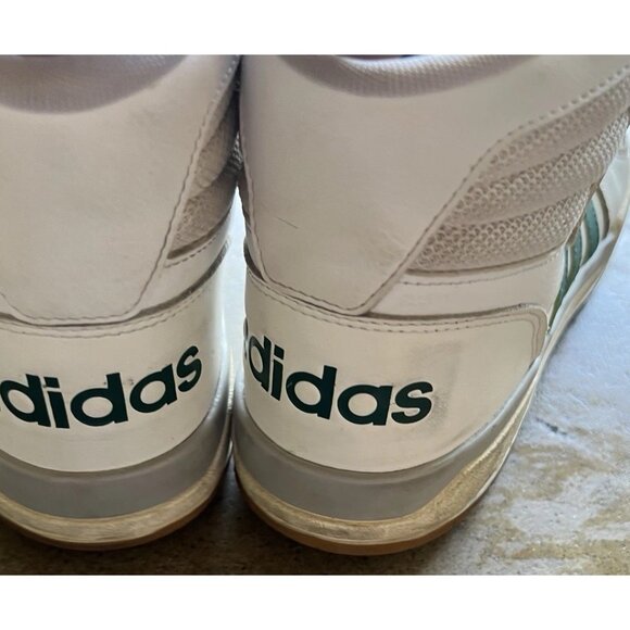 Adidas Neo Entrap Mid 'White Collegiate Green' II Shoes Men's Size 12 EG4308 - Picture 7 of 15